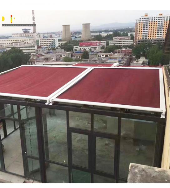 Aluminum Cassette Roof Conservatory Waterproof Pergola Roof Awning