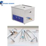 SUS304 Tank Ultrasonic Dental Instrument Cleaner 10L Mechanical Control
