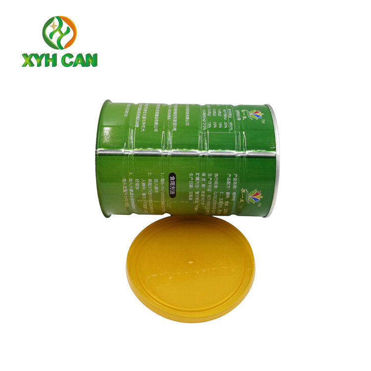 Milk Powder Tin Can Milk Powder Tinplate Cans Powder Packaging Easy Tear Seal Lids