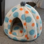 Machine Washable Small Kitten Bed With Waterproof Bottom