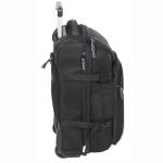 Large Capacity Men's Wheeled Luggage Travel Bag Retractable