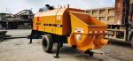 Mobile Portable Used Trailer Mounted Concrete Pump 400M 115KW Stationary