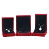 Buy cheap Handmade Embossed Blue Jewelry Packaging Box for My Velvet Necklace and Blue Ring from wholesalers