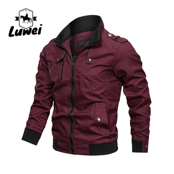 Buy cheap Custom Collar Chaqueta Moto Trench Cagoul Utility Manteau Zipper Male Outerwear Windbreaker Jackets Coats from wholesalers