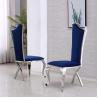 Buy cheap Modern sS Leg Velvet Fabric Upholstered Dining Chairs from wholesalers