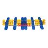 Buy cheap 5HP /3.75KW Paddle wheel aerator 10 impeller 6Float from wholesalers