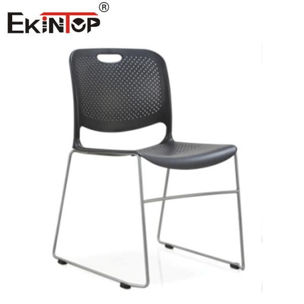 Buy cheap Metal Frame Plastic Stacking Office Chair Visitor Training Staff Guest Chair from wholesalers