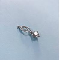 Buy cheap Alloy Wave Shape Hollow Rhinestone Bra Pendant Lingerie Accessories product