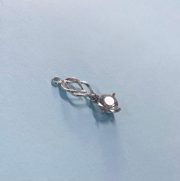 Buy cheap Alloy Wave Shape Hollow Rhinestone Bra Pendant Lingerie Accessories from wholesalers