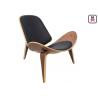 Buy cheap Wood Lounge Shell Single Sofa Chair For Office / Home / W87 * D76 * H75 / SH39cm from wholesalers