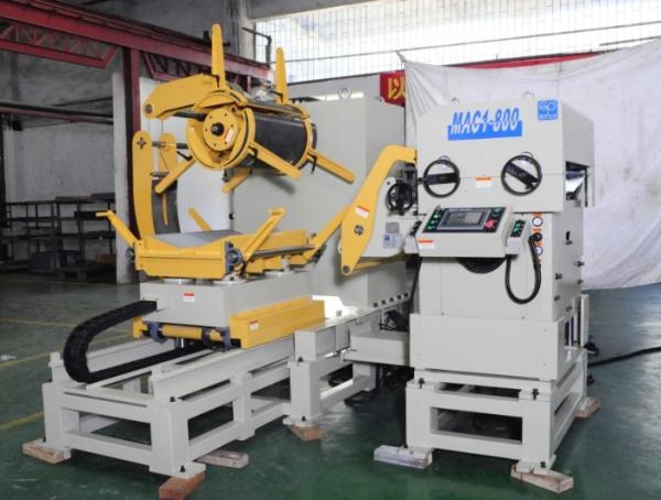 Buy cheap Industrial NC Servo Feeder Equipment For Stamping , Coil Straightener from wholesalers