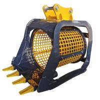Buy cheap Rotary Screening Bucket Sieving Screening Bucket For 18-23tons Heavy Duty Excavator product