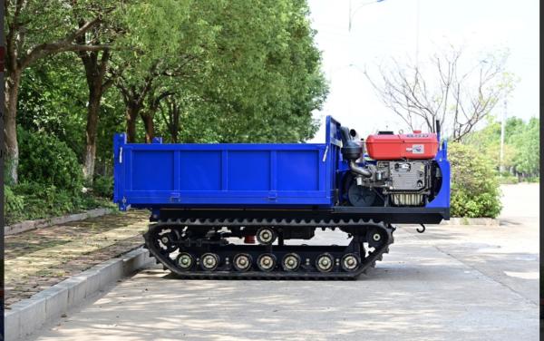 Buy cheap Chinese Farm Vehicles 5 Ton GF5000A Crawler Loader Dump Truck Rubber Dumper On Sale from wholesalers