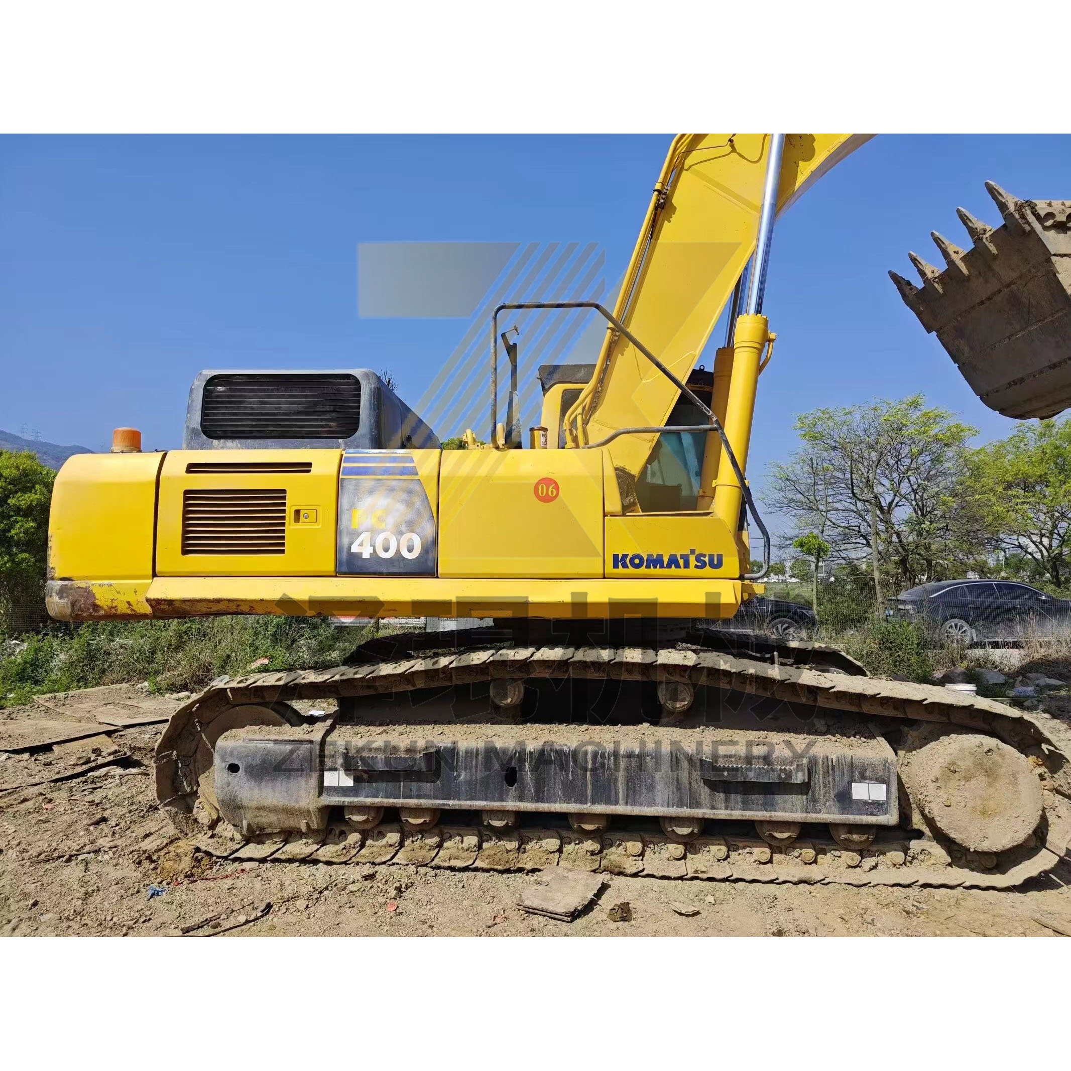 40 Ton Excavator Used Komatsu PC400-7 Digger in Shanghai 4000-6000 Working Hours