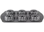 RK Bakeware China Foodservice NSF Stainless Steel Cake Mould Fluted Mini Bundt