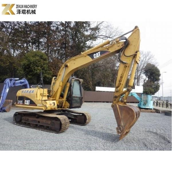 Buy cheap 12T CAT312C Excavator 0.38M3 Used Mini Digger CATERPILLAR 3064T Engine from wholesalers