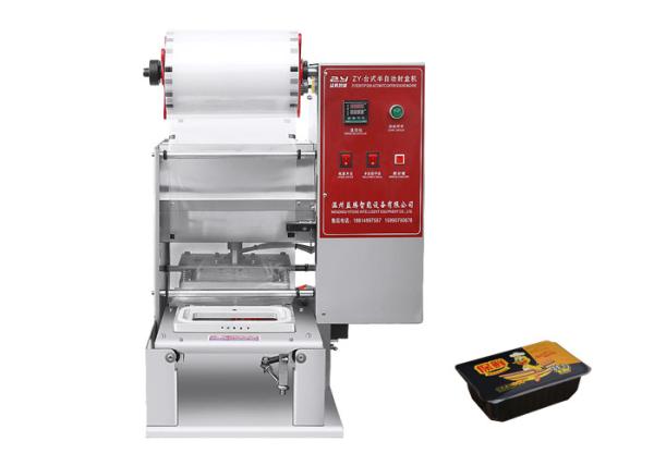 Buy cheap OEM ODM Desktop Roll Film Semi Automatic Tray Sealer For Fruit Food from wholesalers