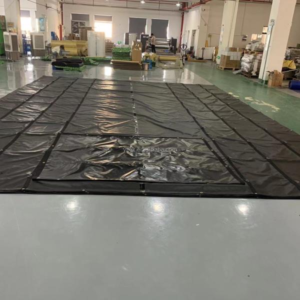 Buy cheap Waterproof PVC Tarpaulin Fabric Flatbed Tarpaulin Sheet Lumber Tarp Loading Flatbed Truck Tarps from wholesalers