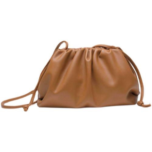 Buy cheap OEM Ladies Clutch Bags 31cm 20cm Chocolate Brown Clutch Purse from wholesalers