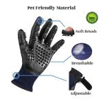 Dog Hair Grooming Glove / Cats Soft Rubber Pet Hair Remover Comb