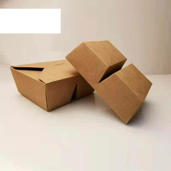 Buy cheap Popular Design Food Storage Disposable Multi-Compartment Lunch Kraft With Paper Box Many Compartment from wholesalers