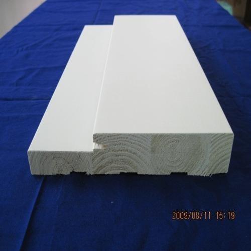 Buy cheap White Primed Finger Joint Wooden Door Frame Easy Installation Multifuction from wholesalers