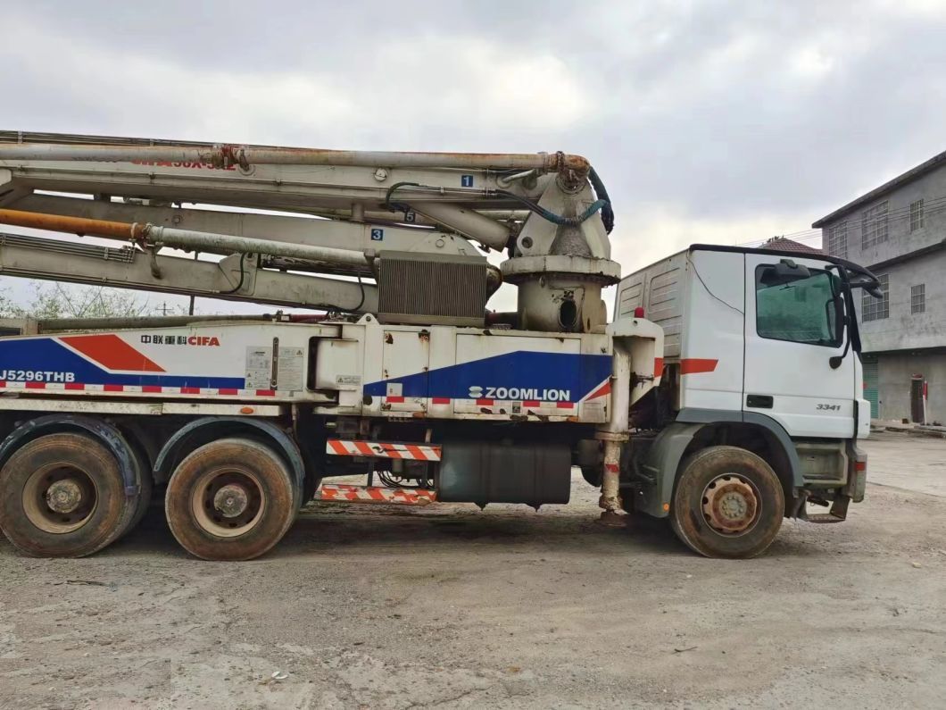 2012 38m Zml Concrete Pump on Bz Truck Concrete Boom Pump Used Heavy Equipment