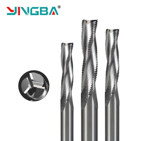 YingBa Solid Carbide Three Flute Rough End Mill for Wood Key Hole Opener Online Wholesale Supplier Rough Milling Cutter
