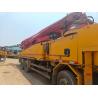 Buy cheap 14150*2500*3950 Feeding Height 1400mm Used Concrete Pump Truck Putzmeister 42m 46m 49m 56m from wholesalers
