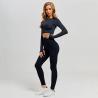 Buy cheap Seamless Women's Yoga Apparel Gym Fitness Clothing , Women Long Sleeve Yoga Activewear from wholesalers