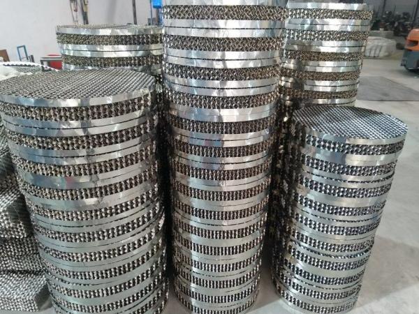Buy cheap Distillation Column And Stainless Steel Material Structured Packing from wholesalers