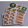 Buy cheap Custom printed matt lamination kisscut design adhesive paper die cut stickers from wholesalers