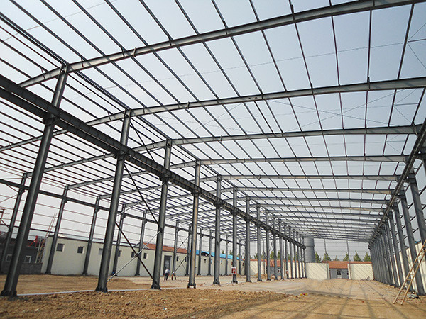 ISO9001 Steel Structure Building Light Weight For Industrial Use