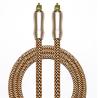 Buy cheap TOSLINK Optical Digital Audio Cable Rose Gold Plug Frosted Shell Knited Rope 1M For CD / DVD Soundbar Home Theatre from wholesalers