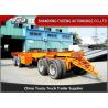 Buy cheap 30 - 50 TonTowing Draw Bar Trailer Flat Bed / Chassis Shape Fuwa / BPW Axle from wholesalers