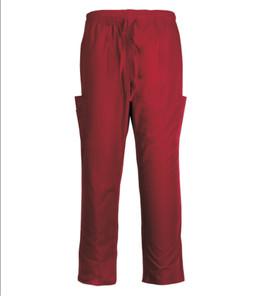 Buy cheap 155 GSM Nurse Medical Polyester 65% Cotton 35% Wine Red Pants Anti-bacteria, Wrinkle-free from wholesalers