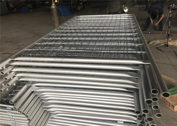 Buy cheap Q235 Steel Temp Fence Panels Galvanized Chain Link Panels For Sporting Events from wholesalers