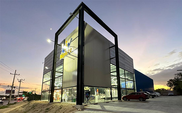 Prefabricated Light Steel Frame House,welded up Portal Steel Frame Buildings