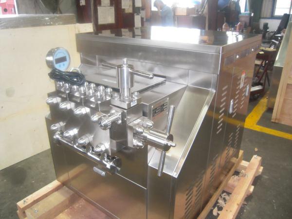 Buy cheap Small Scale Stainless Steel 500 L/H Milk Homogenizer Machine from wholesalers