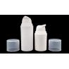 Buy cheap Acrylic White Serum Matte PP Silver Airless Pump Bottle 30ml 50ml from wholesalers