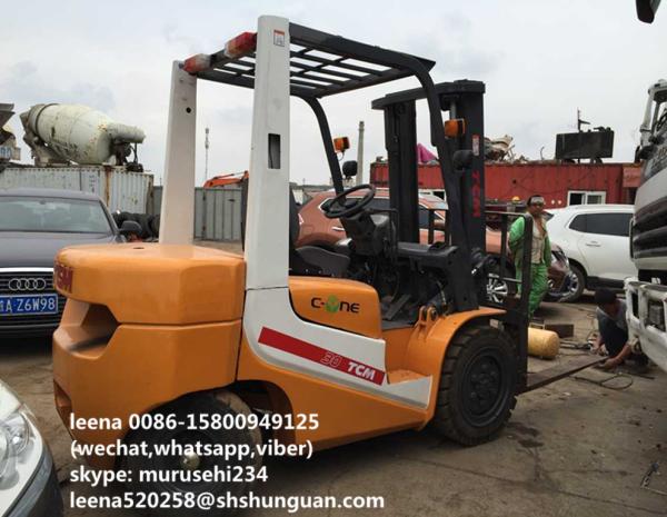 Buy cheap Japanese Made Used Diesel Forklift Truck 3ton Tcm Diesel Forklift Truck from wholesalers