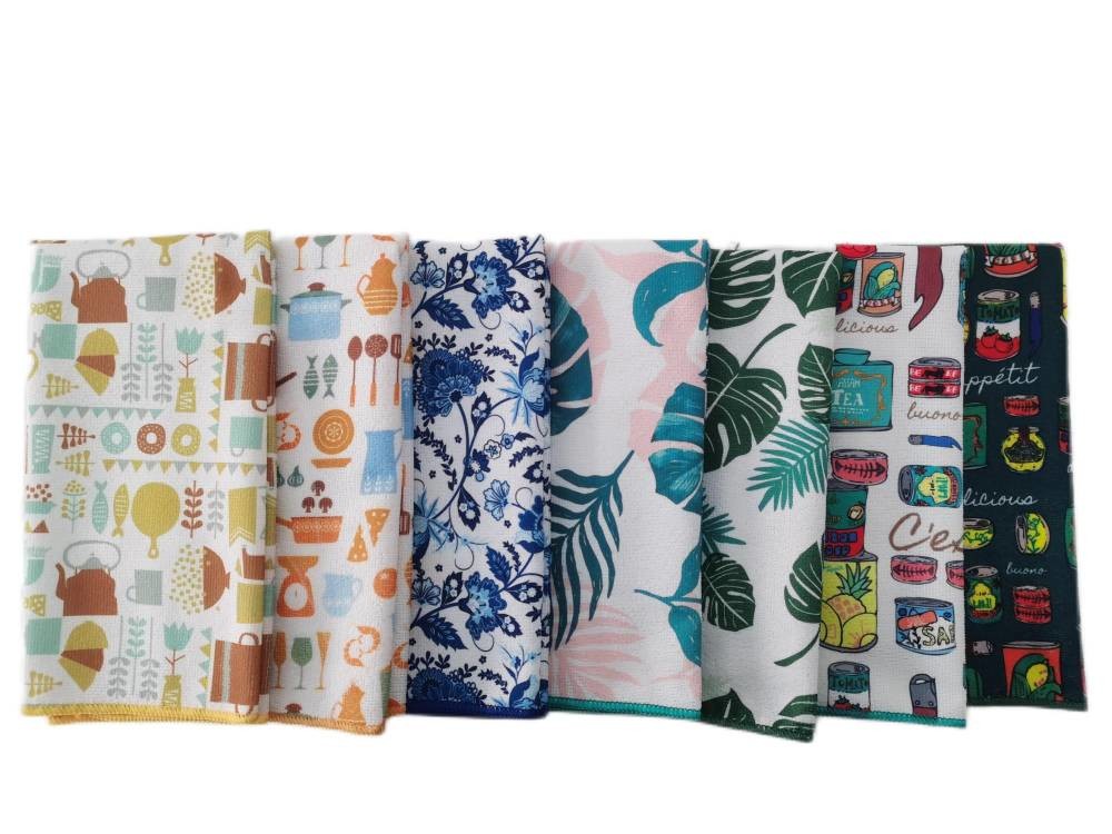 40x60cm Quick Dry Microfiber Dish Towel Kitchen Cleaning Cloth