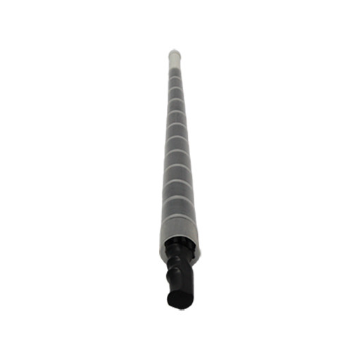 8mm Metal Shaft Pongee Stick Umbrella With Plastic Cover