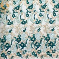 Buy cheap 91.44Cm Length Applique Lace Fabric For Women Garment product