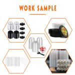 Disposable Food Tray Industrial Thermoforming Machine 3 Stations Hole Punching