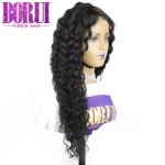 100% Virgin Human Hair 12-30 Inch Swiss Lace Closure Wig Water Wave 250% Density