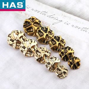 25mm Gold Metal Buttons Fashionable Metal Buttons For Jacket
