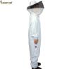Buy cheap S-XXL Ventilated Bee Jacket With Round Veil Beekeeping Suit Bee Keeper Cotton Suit from wholesalers