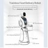 Buy cheap White Restaurant Service Robot Lithium Battery AC100 Food Delivery Robot from wholesalers
