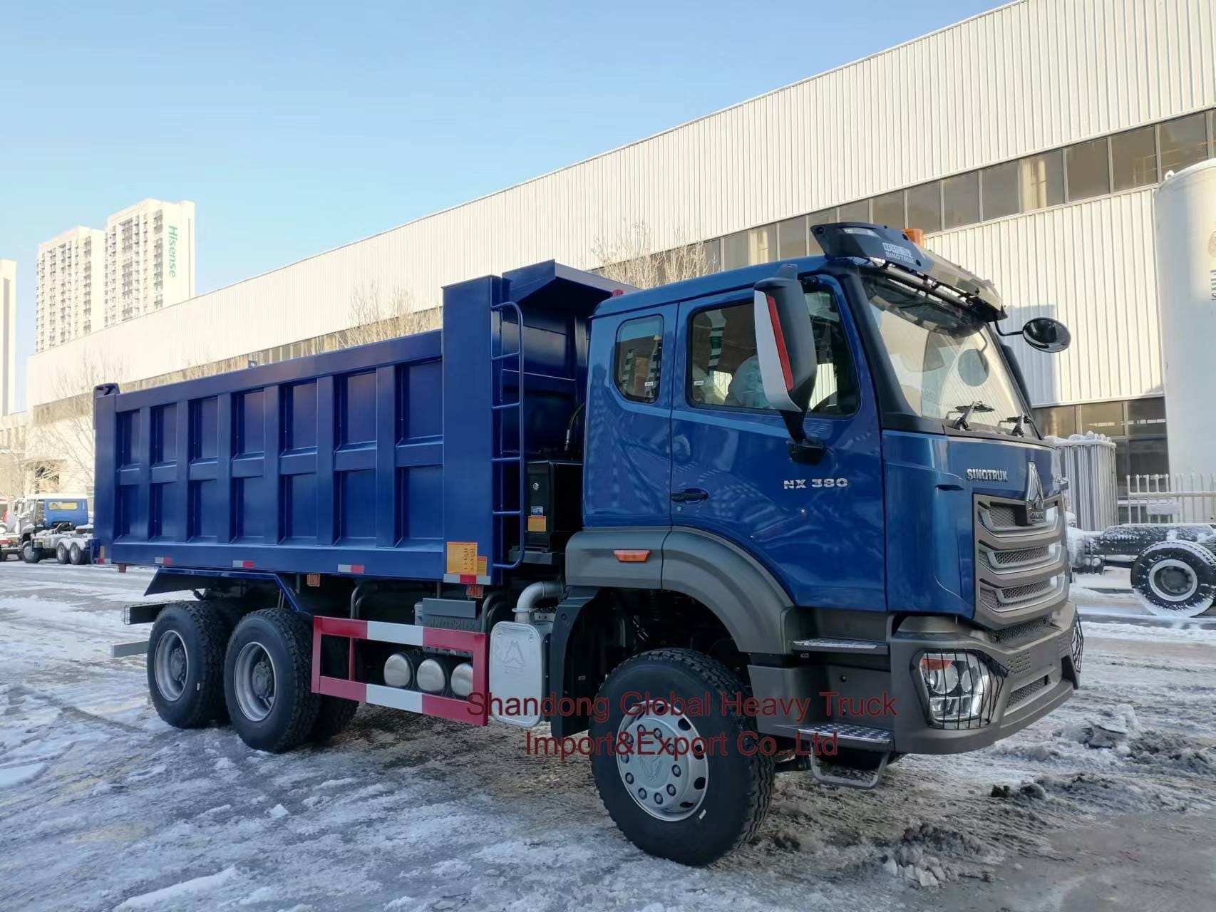 Sinotruk HOWO Nx Tx Second Hand 10 Wheels 371 HP 6X4 Mining Tipper Truck
